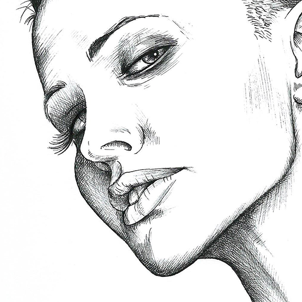 Portrait chanteuse russe