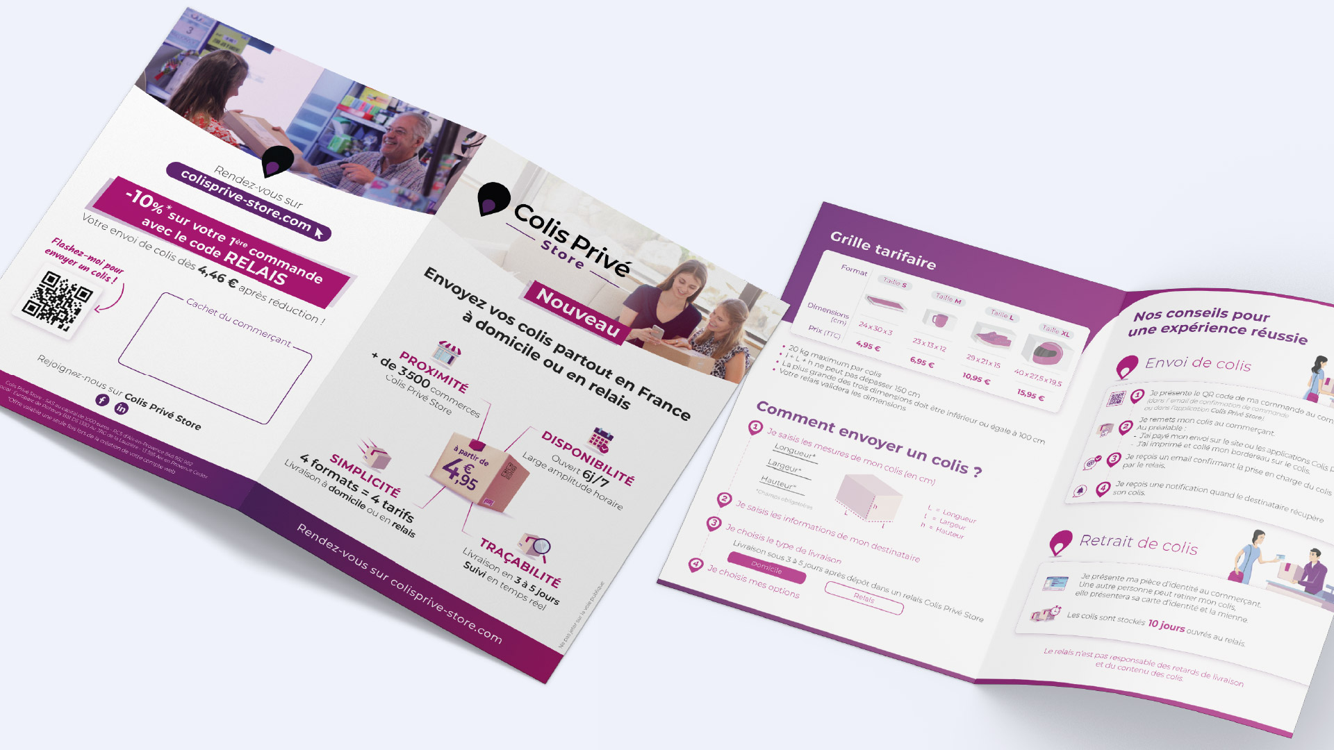 Colis Privé Store print